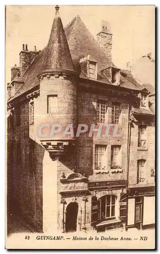 Cartes postales Guingamp Maison de la Duchesse Anne