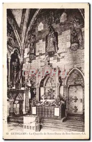 Cartes postales Guingamp Chapelle Notre Dame de Bon Secours