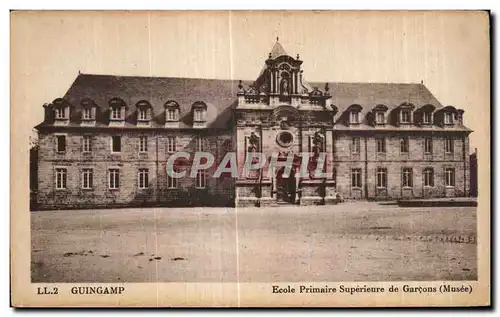 Cartes postales Guingamp Ecole Primaire Superieure de Garcons