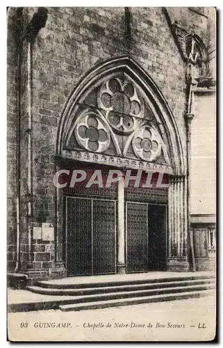 Ansichtskarte AK Guingamp Chapelle Notre Dame de Bon Secours