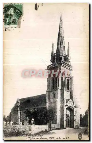 Ansichtskarte AK Environs de Guingamp L Eglise des Graces