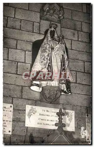 Ansichtskarte AK Guingamp Basilique Notre Dame de Bon Secours La Vierge Noire