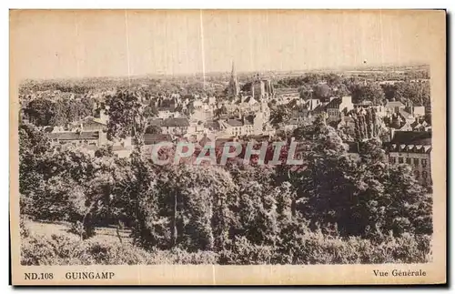 Cartes postales Guingamp Vue Generale