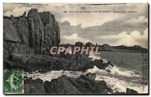 Cartes postales Environs de Paimpel Ile de Brehat Rochers de la Chambre