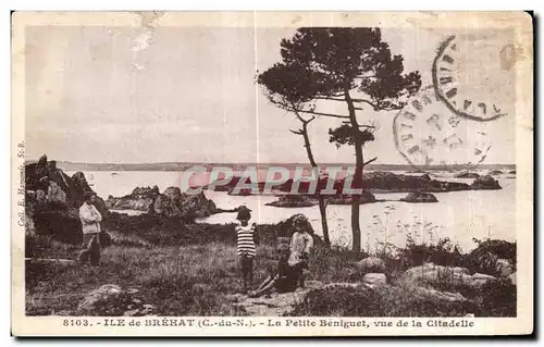 Cartes postales Ile de Brehat La Petite Benignet vue de la Citadelle