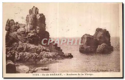 Cartes postales Ile de Brehat Rochers de la Vierge