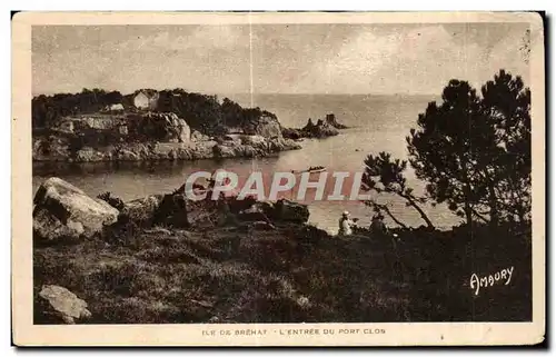 Cartes postales Ile de Brehat L entree Du Port Clos