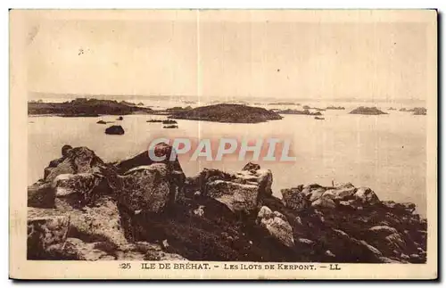 Cartes postales Ile de Brehat Les Ilots De Kerpont