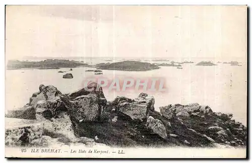 Cartes postales Ile de Brehat Les Ilots de Kerpont