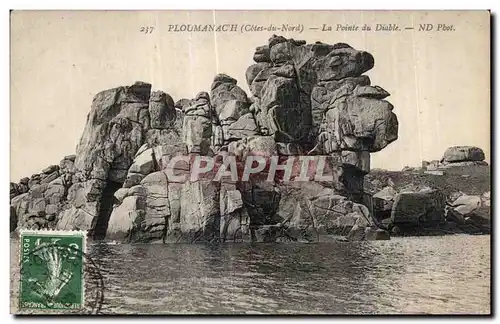 Ansichtskarte AK Ploumanac h Cotes du Nord La Pointe du Diable