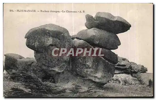 Cartes postales Ploumanac h Rochers etranges Le Chameau