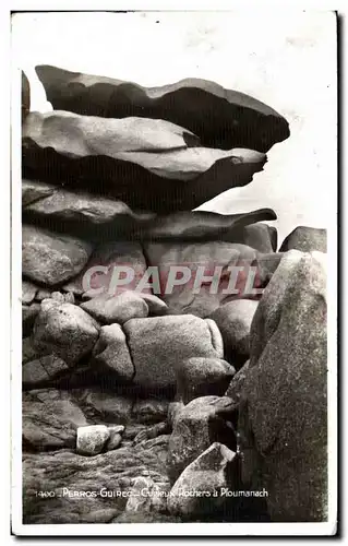 Cartes postales Perros Guirec Curielix Rochers a Ploumanac h