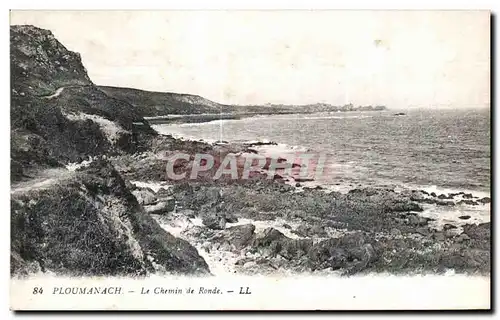 Cartes postales Ploumanac h Le Chemin de Ronde