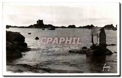 Cartes postales Ploumanac h La baie interieure et I Oratoire de Saint Guirec