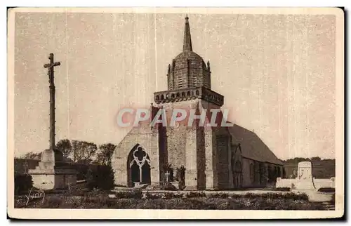 Ansichtskarte AK Cote De Granit Perros Guirec L Eglise