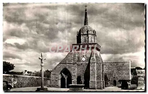 Cartes postales Perros Guirec Cotes du Nord L Eglise et sa tour a galerie et a dome de1608 en grenit rose et son