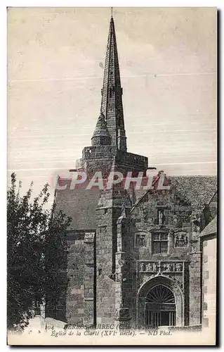 Cartes postales Perros Guirec Cotes du Nord Eglise de la Clarte