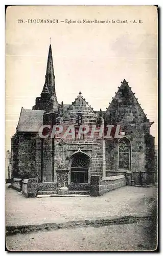 Cartes postales Ploumanac h Eglise de Notre Dame de la Clarte