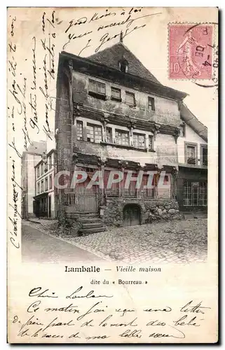 Ansichtskarte AK Lamballe Vieille maison dite du Bourreau