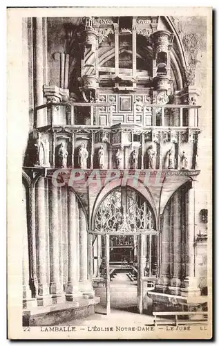 Cartes postales Lamballe L Eglise Notre Dame Le Jube