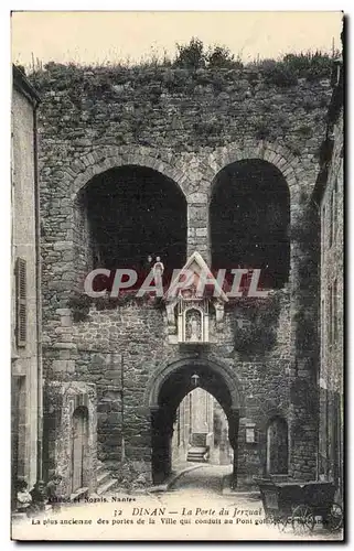 Cartes postales Dinan La Porte du Jerzual Enfants