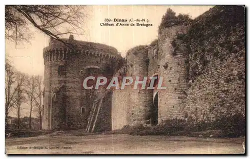 Cartes postales Dinan Chateau d Anne de Bretagne