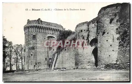 Cartes postales Dinan Chateau de la Duchesse Anne