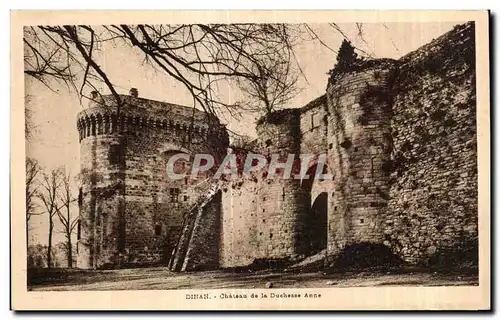 Cartes postales Dinan Chateau de la Duchesse Anne