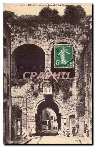 Cartes postales Dinan Porte du Jerzual Cote Ouest