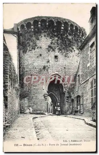 Cartes postales Dinan Porte du Jersual Exterieur