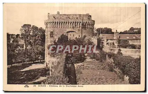 Cartes postales Dinan Chateau de la Duchesse Anne