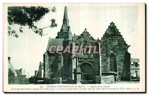 Cartes postales Perros Ploumanac h Eglise de la Clarte