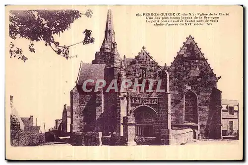 Cartes postales Perros Guirec Eglise de la Clarte