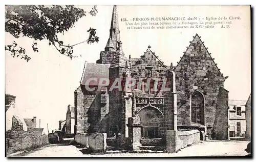 Cartes postales Perros Ploumanac h Eglise de la Clarte