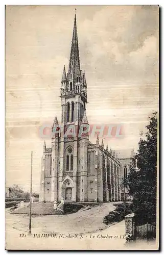 Cartes postales Paimpol Le Clocher et l Eglise