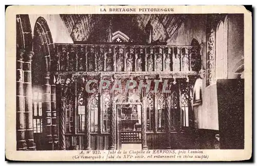 Cartes postales Jube de la Chapelle de Kerfons pres Lannion