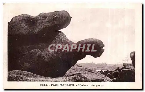 Cartes postales Ploumanac h L oiseau de granit