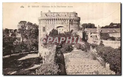 Cartes postales Dinan Chateau de la Duchesse Anne