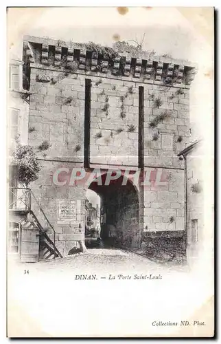 Cartes postales Dinan La Porte Saint Louis