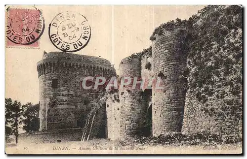 Cartes postales Dinan Ancien Chateau de la duchesse Anne