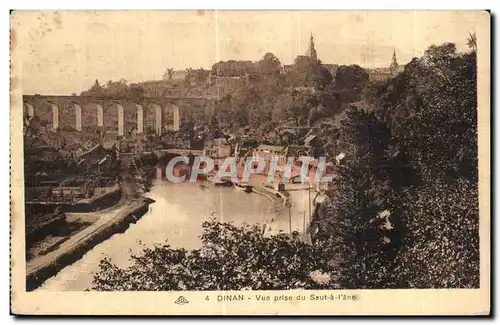 Cartes postales Dinan Vue prise du Saut a l ane