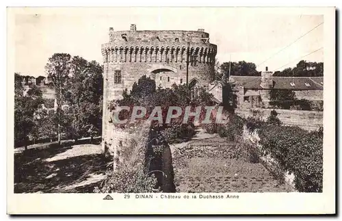 Cartes postales Dinan Chateau de la Duchesse Anne