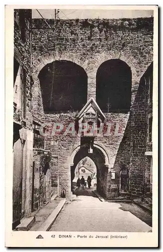 Cartes postales Dinan Porte du Jersual