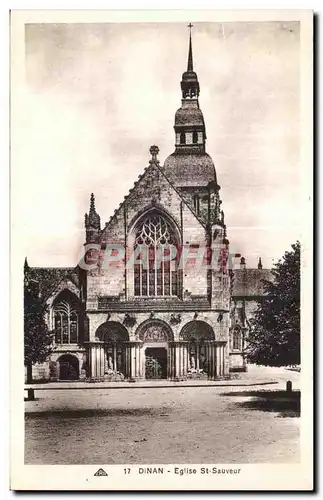 Cartes postales Dinan Eglise Saint Sauveur