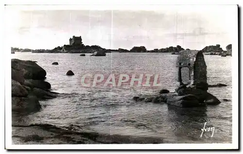 Ansichtskarte AK Ploumanac h h La Baie interieure et L Oratoire de Saint Guirec