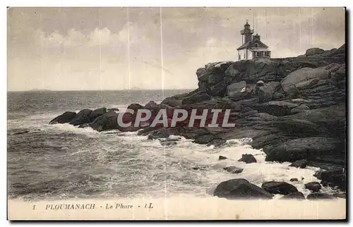 Cartes postales Ploumanac h Le Phare