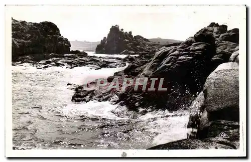 Cartes postales Ploumanac h Rochers a la Pointe du Diable