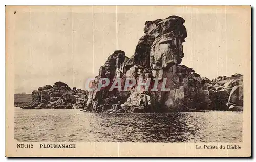 Cartes postales Ploumanac h La Pointe du Diable