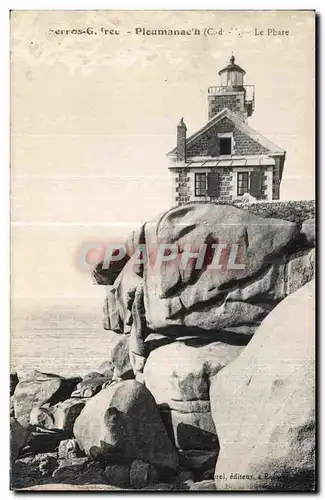 Cartes postales Ploumanac h Le Phare