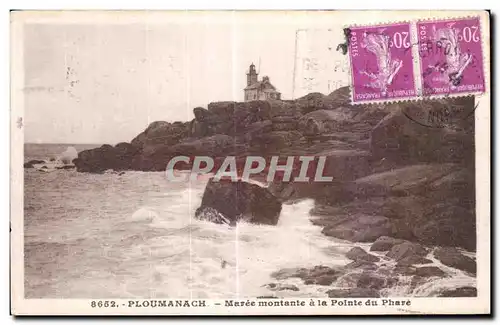 Cartes postales Ploumanac h Maree Montante a la Pointe du Phare